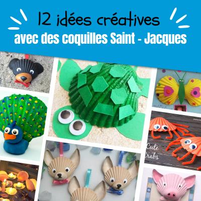 Retrouvez nos idées d'activités à faire avec des coquilles Saint - Jacques.