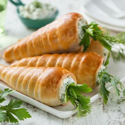 Recette des carottes garnies feuilletées