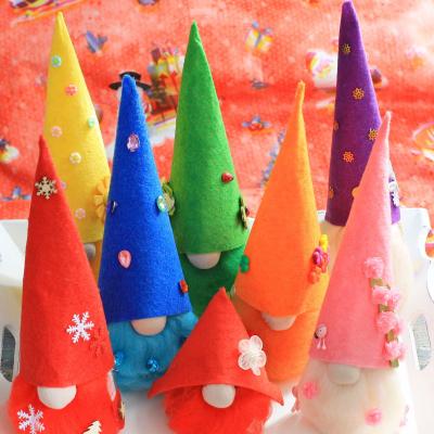 Gnome de Noël en feutrine