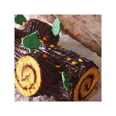 Recette de la bûche de Noël au Nutella