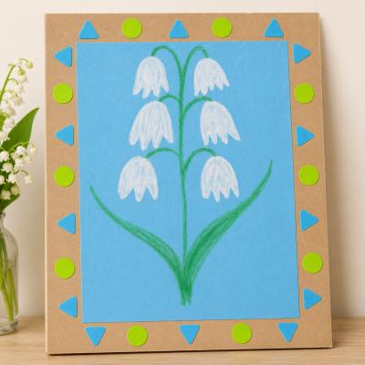 tableau brin de muguet