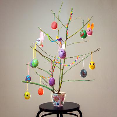 Un tuto pour réaliser un arbre de Pâques avec les enfants