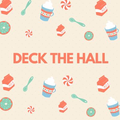 Deck the hall  Paroles de la chanson pour carnet de chants. Chanson "Deck the Hall" pour chanter en anglais avec les enfants. Paroles avec version pour carnet de chants. Une chanson traditionnellement