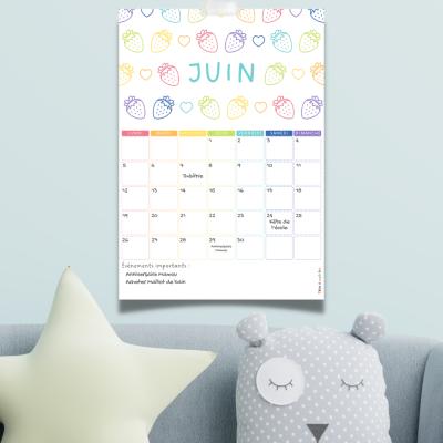 Fabriquer un calendrier mural