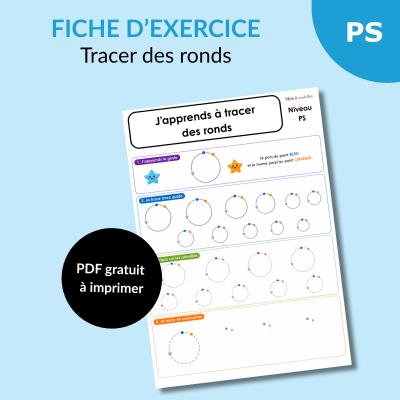 Imprimer la page 1 de graphisme sur les ronds et croix