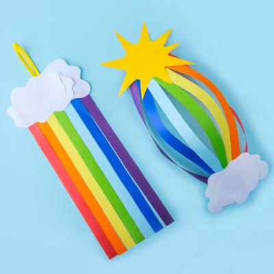 L'arc-en-ciel en papier