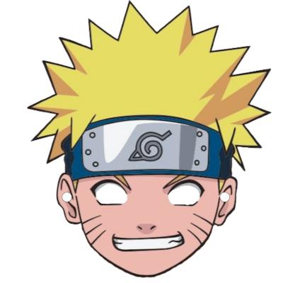 Masque à imprimer : Naruto