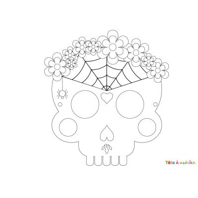 Retrouvez nos masques d'Halloween à colorier gratuitement. Citrouilles, sorcières, Loups vous attendent dans cette sélection spéciale.