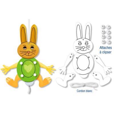 Mobile Lapin de Pâques articulé