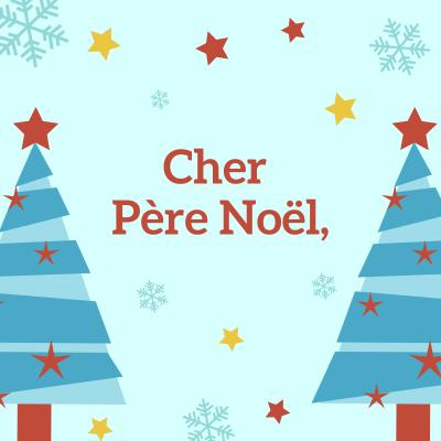 Une feuille de papier à lettre à ligne à imprimer pour écrire une lettre au Père Noël. Les lignes aideront votre enfant à écrire droit !" 1="Papier &agrave