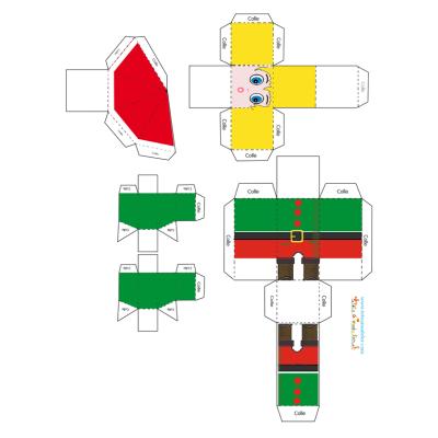 Imprimer le lutin paper toy