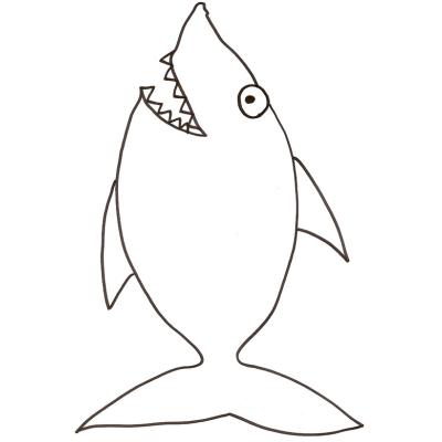 Coloriage requin : voici le dessin du plus célèbre prédateur des fonds marins, à télécharger et à imprimer. Un coloriage sur le thème de la mer pour occuper les enfants. Ce coloriage pourra être utili