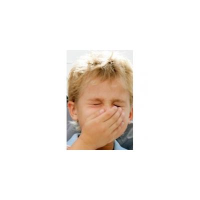 Enfant malade de la grippe