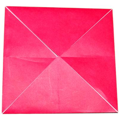 Pliage enveloppe carrée