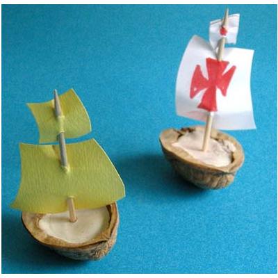 bateau coquille de noix