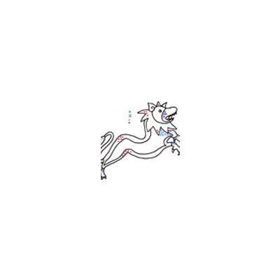Imprimer l'exercice de graphisme celtique 5 : Lion