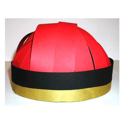 Explications pour fabriquer un chapeau mandarin chinois