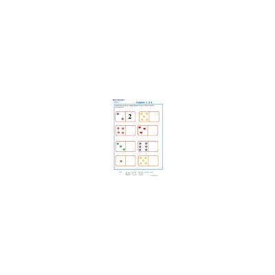 exercice 3 sur les dominos. Maternelle GS