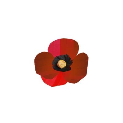 coquelicot en papier