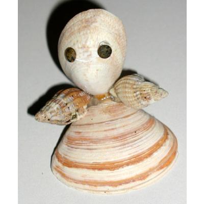 Réaliser un personnage en coquillages