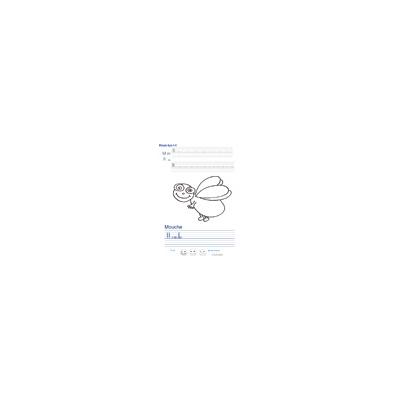 Imprimer la page d'écriture sur la mouche 