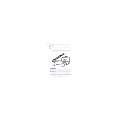 Imprimer la page d'écriture sur les pompiers
