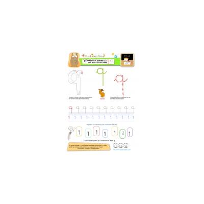 Apprendre à écrire le "q" de queue en minuscule