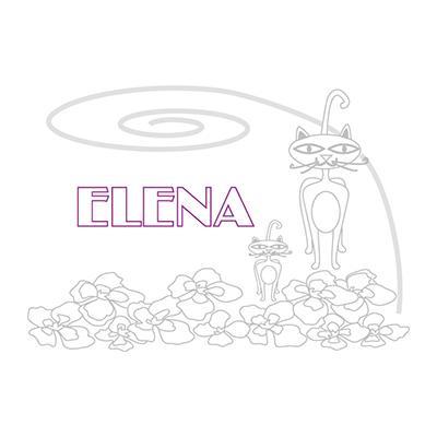coloriage Elena
