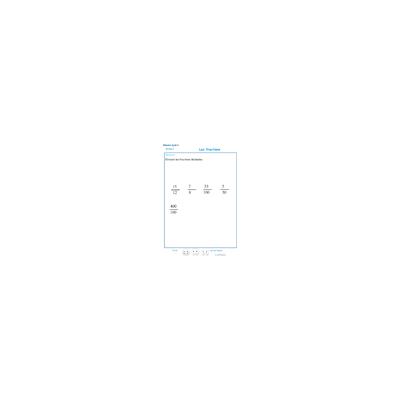 Les fractions exercice 3 CM2 exercice 3