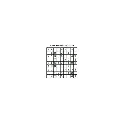 grille 49 de sudoku Primaire cycle 3