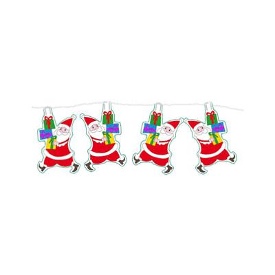 Guirlande Père Noël papertoys
