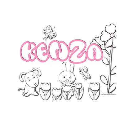 Coloriage kenza
