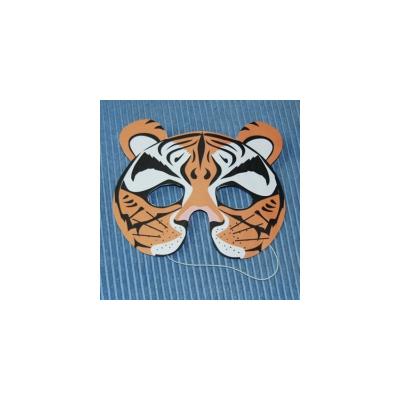 Des idées de masques simples à réaliser avec les enfants. Ces masques sont principalement faits avec des emballages recyclés.