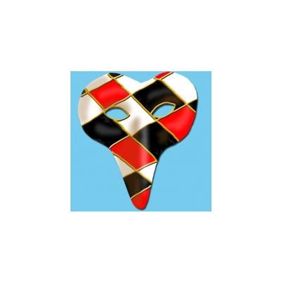 Masque d'arlequin