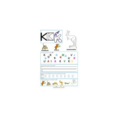 Exercices d'écriture à imprimer pour la maternelle