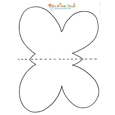 Modèle du papillon pour mobile