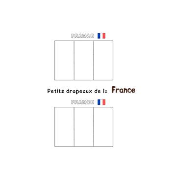 Mini drapeaux de la France