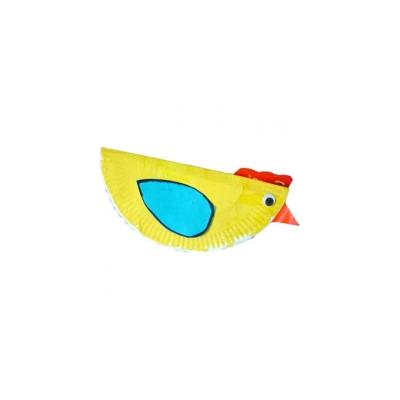 Explications pour fabriquer facilement une poule en carton