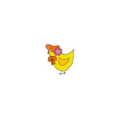 Image de Pâques : le poussin dessin 33