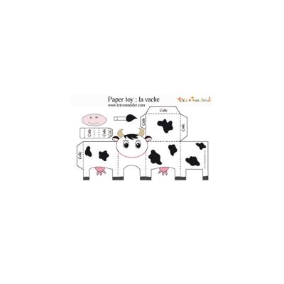 Les modèles de paper toy à imprimer. Il suffit d'imprimer le modèle ou gabarit directement sur une feuille de papier épais, de le plier et  de le coller pour obtenir un petit jouet de papier. Tous les