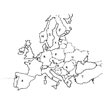 Carte du monde à colorier et à imprimer
