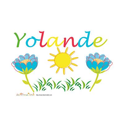 prénom yolande