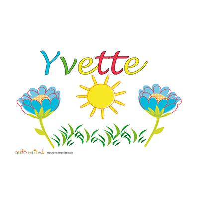 prénom yvette