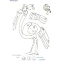 Fiches de graphismes inspiré des motifs tradtionnels anciens du mexique 