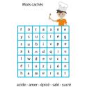 jeu de mots cachés