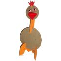 Fabriquer une poule à construire comme un puzzle