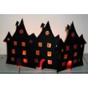 Fabrique une décoration d'Halloween - Fabrique ces photophores très spectaculaires pour Halloween. Tes photophores terminés, ils peuvent être posés côte à côte ou l&e