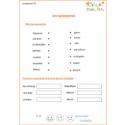 Exercice vocabulaire synonymes