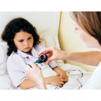 Enfant malade de la grippe