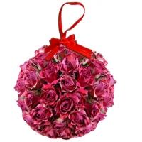 Roses en boule pour la fête des mères
